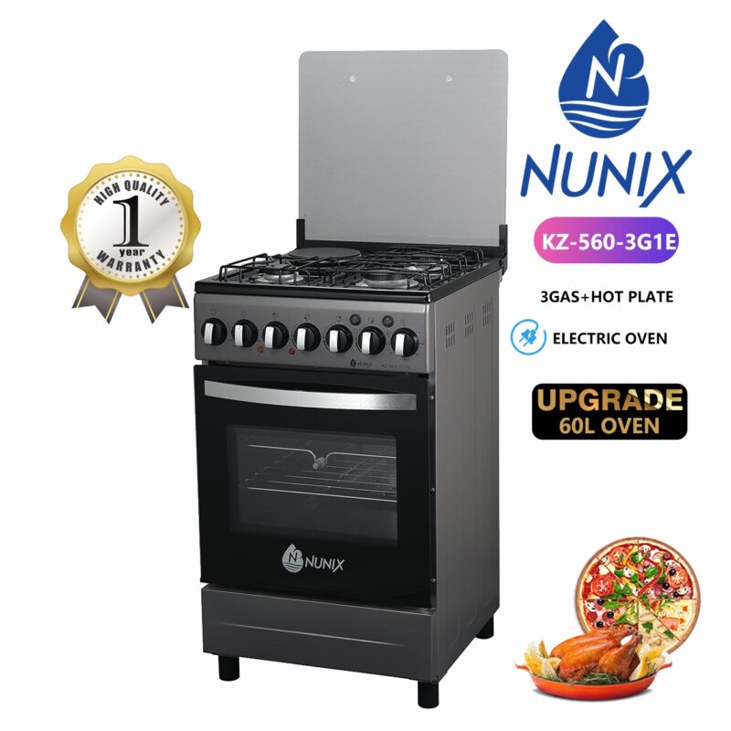 Nunix 50×55 3+1 Standing Cooker