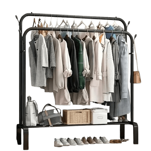 Double Pole Sturdy Rack