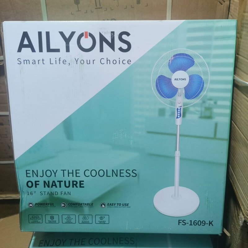 Ailyons 16 Inches Standing Fan