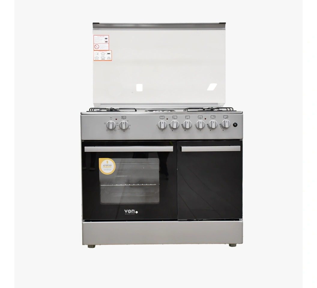 Von Cooker VCF964241NFS 90cm x 60cm 4+2 NVS BC ENML - Image 4