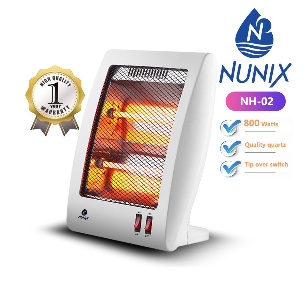 Nunix Portable Electric Room Heater With Over Heat Protection - Image 3