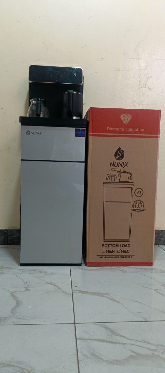 Nunix A3C Bottom Loading Water Dispenser with Voice Command, Hot & Cold Function, Electric Cooling Mode, and Coffee Maker - Image 2