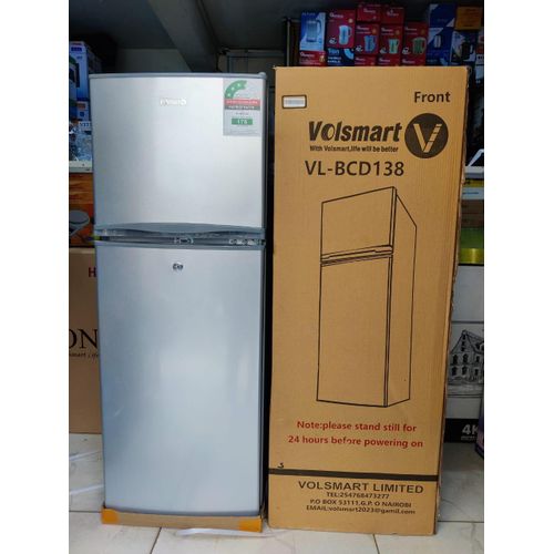 Volsmart 138L Double Door Fridge Direct Cool