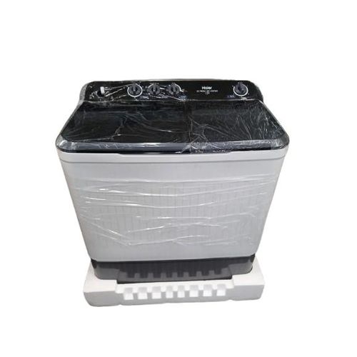 Haier 13kg Twin Tub Semi Automatic Washing Machine with Air Dry Function and Powerful Dual Tub Performance